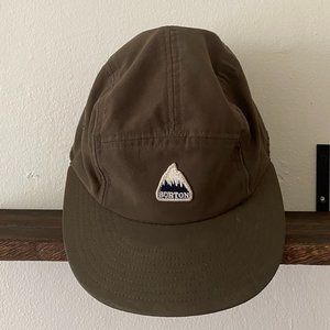 Burton - 5-Panel Hat - Olive Green